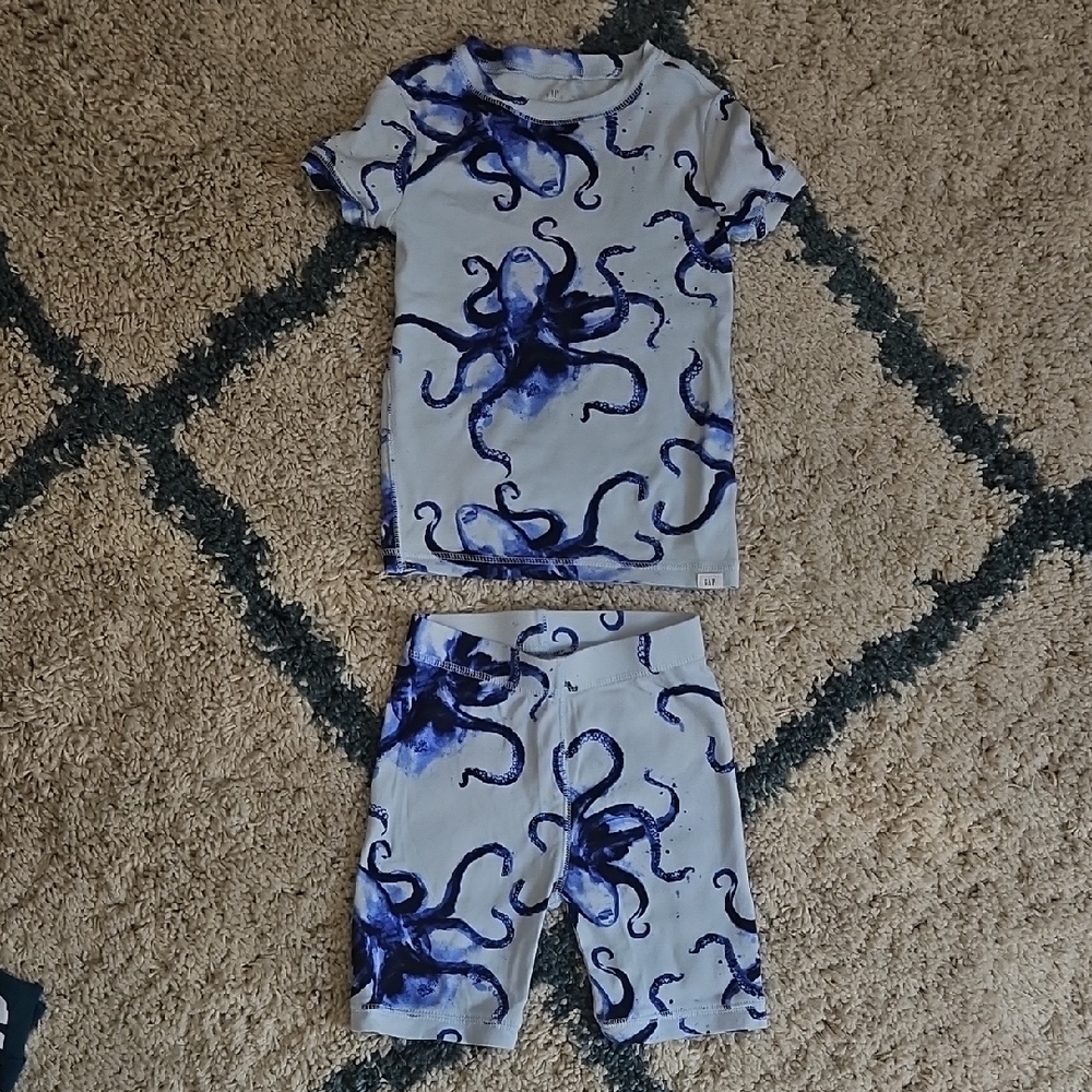 GAP Kids Blue Tie-Dye Shirt